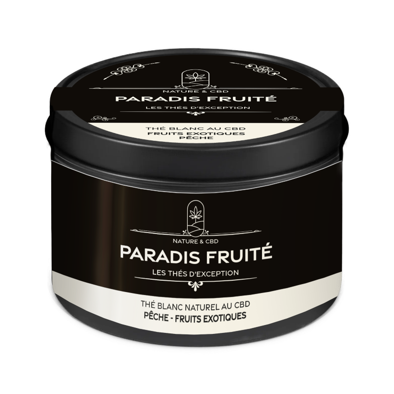 Thé Blanc au CBD Paradis Fruité
