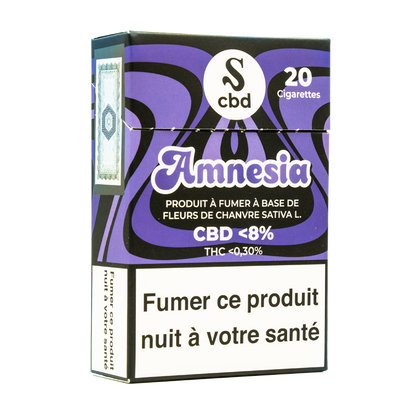 Paquet 20 cigarettes Amnesia